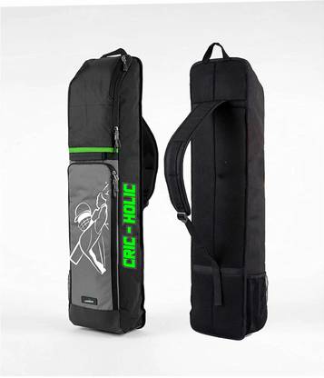 Jaspo Cric Holic Cricket Kit/Bag for Plastic /Wooden Cricket Set with Multiple Pockets