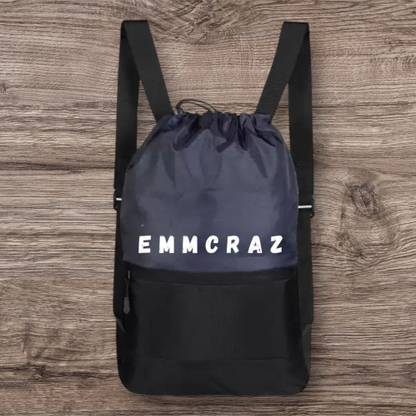 EMMCRAZ Sports Drawstring Bag Backpack for Men Women -Gym Bag