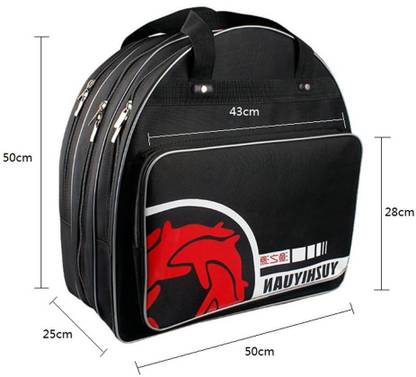 Lyla 3 Layers Black Chunky Outdoor BackPack Fishing Tackle Bag Lure Bait Fishing Bag