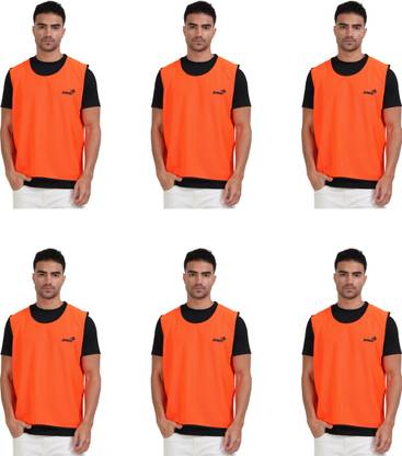 SYNCO Bibs for Football, Team Practice Vests, Sports Bibs for Football, Hockey, Medium Football, Hockey Bib