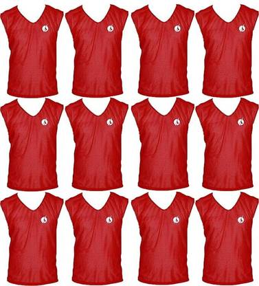 SAS SPORTS Pack of 12 Medium Football Bib