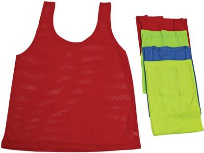 CROSSXLINE Traning Bibs made up of 100% polyester mesh with self pipin Small Football, Hockey Bib