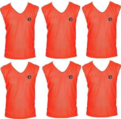 SAS SPORTS Pack of 6 Medium Football Bib