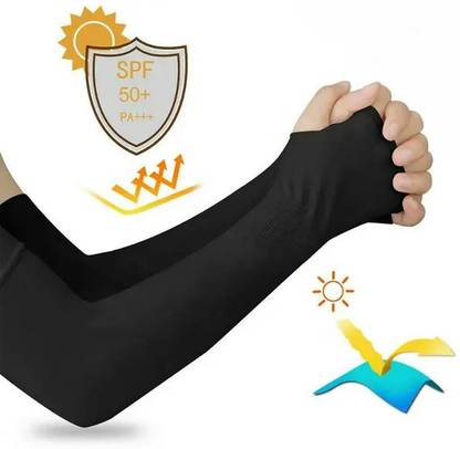 Swati UV protection hand slip black boys and girls Cycling Gloves