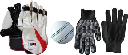 Garg Enterprises Black Inner Set Wicket Keeping Gloves