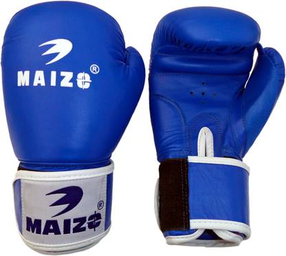 MAIZO Competition Style Leather Moulded Boxing Gloves