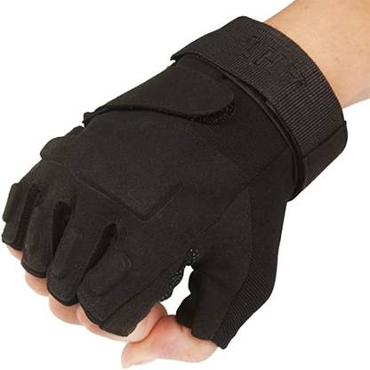 zaysoo Half Finger Gloves Unisex Motorcycle Bicycle Cycling Sport Gloves Boxing Gloves