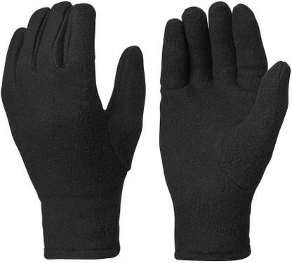 KRISSDIL QUECHUA Kids’ Fleece Hiking Gloves 4-14 Years Inner Gloves