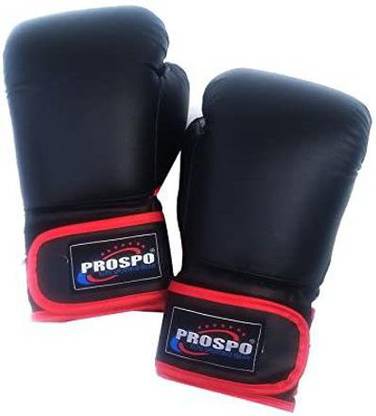 PROSPO Featherfly Aerobic Boxing Glove,Boxing Glove Unisex (10 OZ, Black) Boxing Gloves