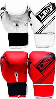 Lordz Boxing Gloves PU Leather, sandwich padding for men, women (Pack of 2 set) 10oz Boxing Gloves