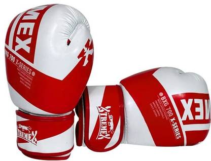 XtremeX X-Series Premium Boxing Gloves, Training Gloves for Boxing (Red, 14oz) Boxing Gloves