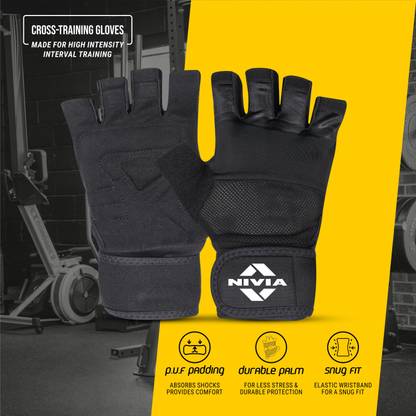 NIVIA Enduro Cross Training Gloves Gym & Fitness Gloves