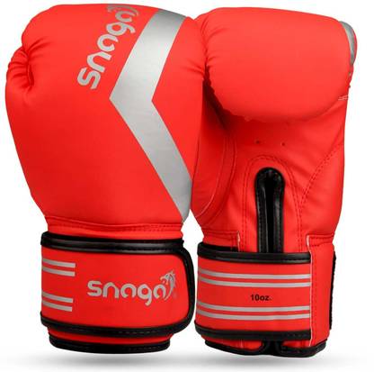 Snaga Premium Matt PU Boxing Gloves for Sparring, Boxing, Muay Thai, MMA - 14oz Boxing Gloves
