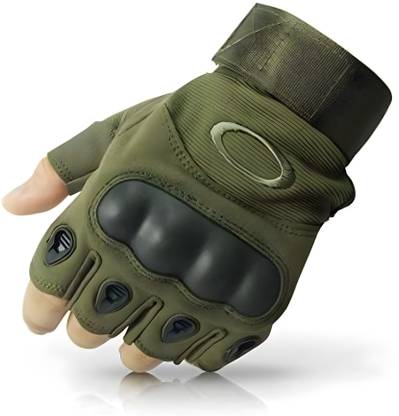PSF SPORTS Half Finger Military Army Tactical Riding Gloves