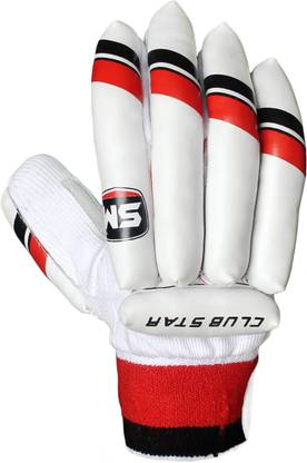 SM CRICKET BATTING GLOVES (MULTICOLOR) (MEN'S LEFT HAND) - CLUB STAR Batting Gloves