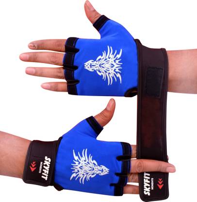 HOUSE OF COMMON Black Gym Sports Gloves Skating Gloves
