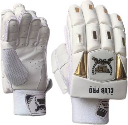 wsfsports GOLDEN AND WHITE BETTING GLOVES Batting Gloves - Buy ...
