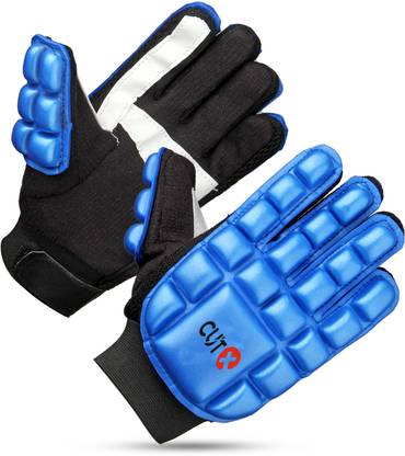 CUTX Cheap Moulded Gloves for Kids Blue Boy for 10 to 12 years Batting Gloves