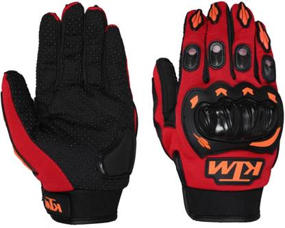 UTEXX UTEXXFull KTM Gloves Red Colour For Riding,Biking,Cycling Riding Gloves
