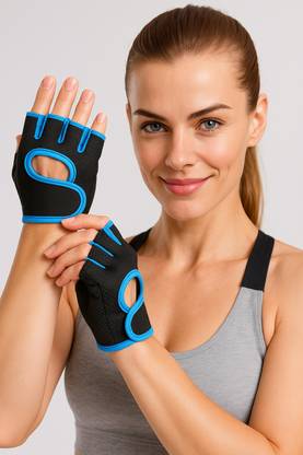 SERVEUTTAM Gym Gloves for Women Workout - Weightlifting Gloves for Extra Palm Thickness Gym & Fitness Gloves