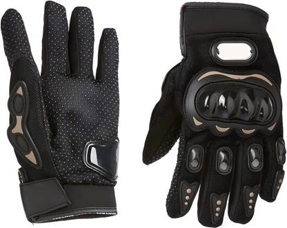 Creekmom Full Fingers Hard Knuckled Protection & Breathable Bike Riding Gloves for Riders Riding Gloves