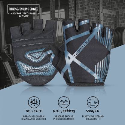 NIVIA Taipen 2.0 Fitness Gloves Gym & Fitness Gloves