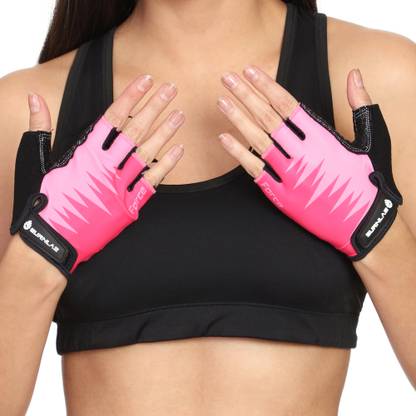 BURNLAB Force Gym Gloves (Pink X-large) Gym & Fitness Gloves