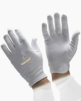 SHEADER Cotton Cricket Multipurpose Hand Protect Re-usable Batting Inner Gloves Inner Gloves