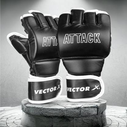 VECTOR X Attack PU Boxing Gloves for Men & Women Heavy Punching Bag Ideal for MMA Boxing Gloves