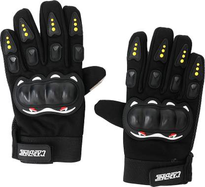 CARBINIC Full Finger L Bike Riding Gloves