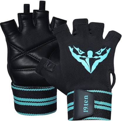 19.ten Sport Gym Gloves For Men & Women - Workout Leather Weightlifting Exercise Gloves Gym & Fitness Gloves
