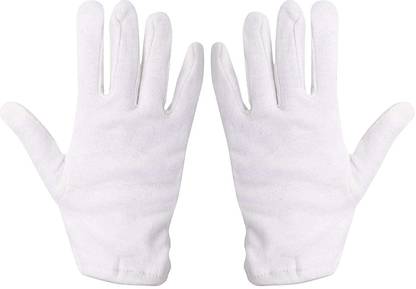 HOUSE OF COMMON Women's Cotton Hand Summer Gloves for Protection From Sun Burn/Heat Inner Gloves