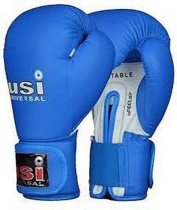 usi Boxing Gloves, Lite Contest Training Durable PU Made Light Weight 12oz Boxing Gloves