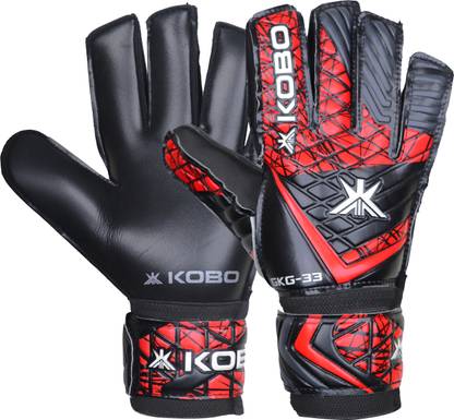 KOBO GKG-03 Professional Football Goal Latex Keeper Gloves/ Soccer Ball Hand Protector Goalkeeping Gloves