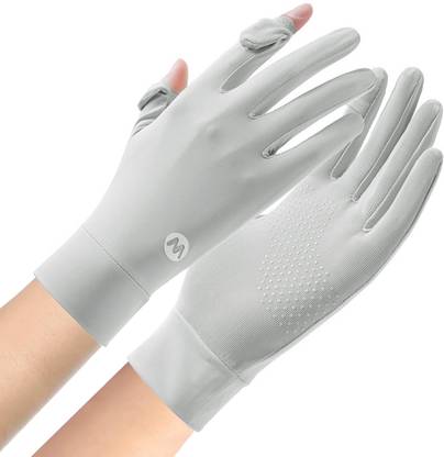 SNOWIE SOFT UV Protection Ice Cool Driving Gloves for Women Breathable Mesh Summer Gloves Driving Gloves