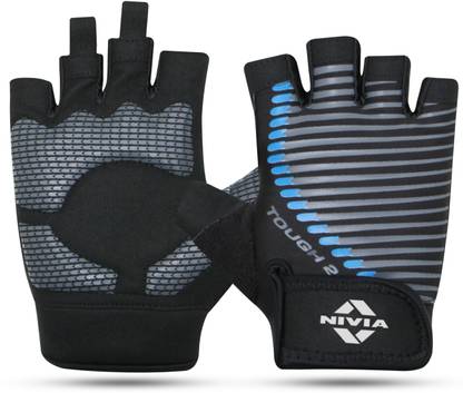 NIVIA Tough 2 , Ideal for Gym Training, Cycling Gym & Fitness Gloves