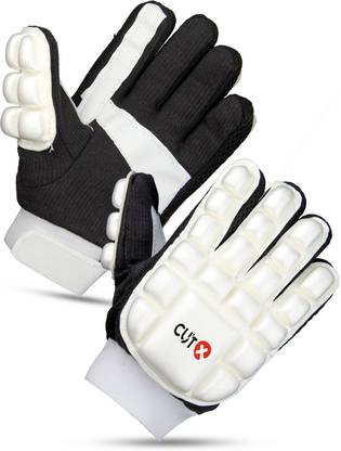 CUTX Cheap Moulded Gloves for Kids White Boy for 10 to 12 years Batting Gloves