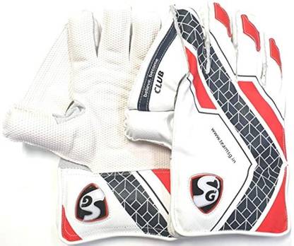 SG Club Wicket Keeping Gloves (Age 15+) SG01WK650008 (Pack Of 1 Pair) Wicket Keeping Gloves