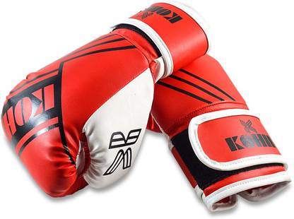 rc sport Boxing Gloves PU 10oz Profession Practice Boxing Gloves Red Boxing Gloves