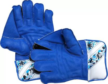 HOUSE OF COMMON Arrow Wicket Keeping Gloves (Men, Blue) Wicket Keeping Gloves (Blue) Wicket Keeping Gloves