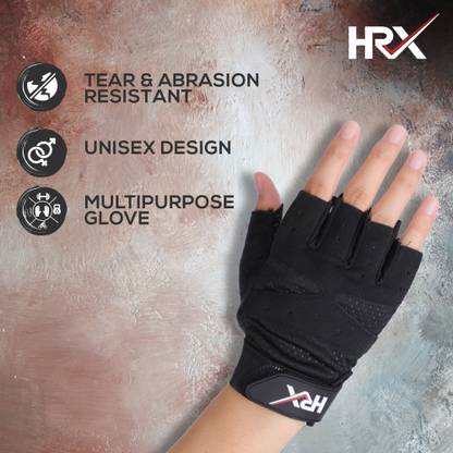 HRX Combat half Finger Gym and Riding Glove Gym & Fitness Gloves