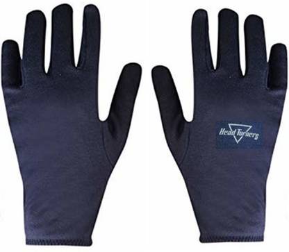 HeadTurners Super Soft Reusable Rewashable 100% Pure Cotton Protect Hand(Pair of 2) Wicket Keeping Gloves