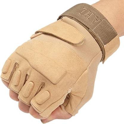 zaysoo Half Finger Gloves Unisex Motorcycle Bicycle Cycling Sport Gloves Boxing Gloves