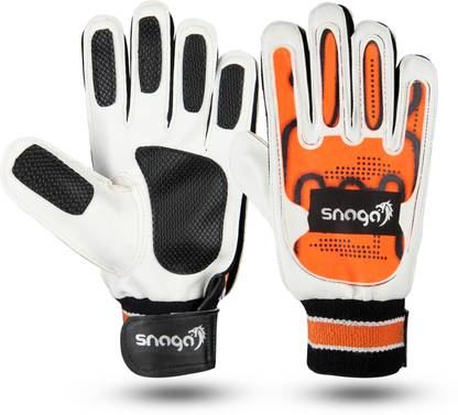 CUTX Football Goal Keeper Gloves Orange for Men Goalkeeping Gloves