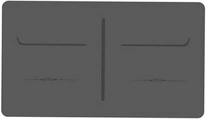 Lyla Yoga Knee Mat Exercise Gym Mat Non Slip for Pilates Gray Grey 5 mm Yoga Mat