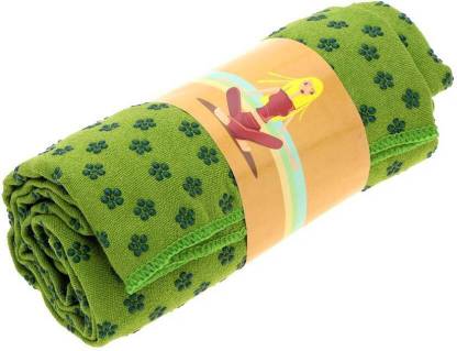 IRIS 72"X 24" Towel Green 3 mm Yoga Mat