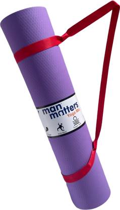 Man Matters Super Soft Anti-Skid Purple 6 mm Yoga Mat