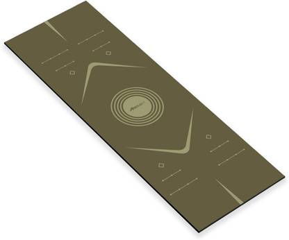 BOLDFIT Yoga Mat for Men Women with Bag Gym Mat Workout Mat Exercise Yoga Mattress 6 Mm Brown 6 mm Yoga Mat