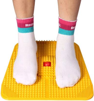 BAREPEPE Yellow Acupressure Mat Yellow 10 mm Accupressure Mat