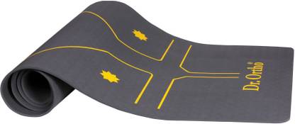 Dr.Ortho Yoga Mat For Men & Women, Exercise,Gym Workout-Grey 6 mm Yoga Mat